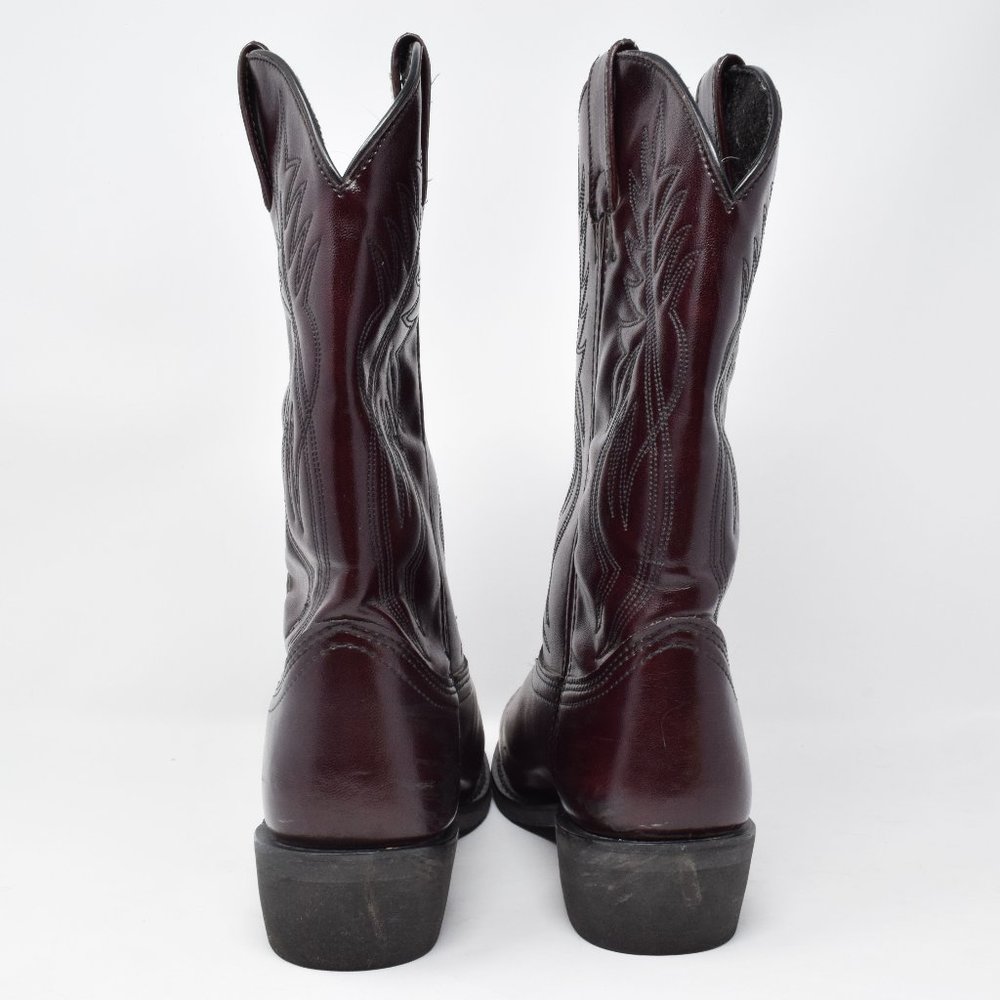 Justin Basics Boot Western Cowboy Men 7.5 EE JB1110 Rodeo Farmhouse Boho Unisex - Picture 6 of 13